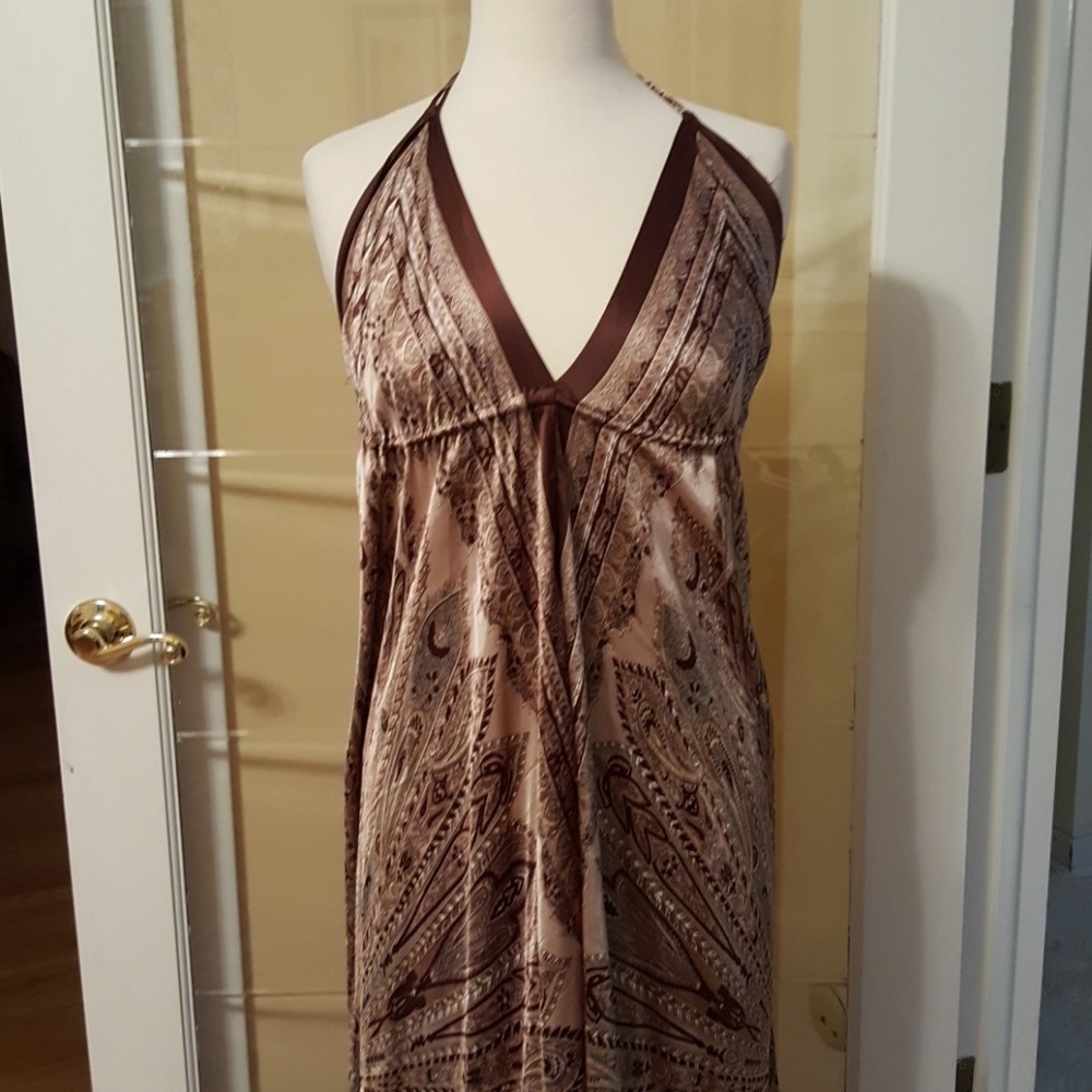 White Lotus silk dress